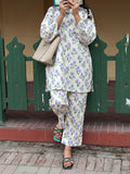 Lilaccore – Printed Lawn Co-Ord Set