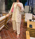 Ivory Bloom 2pc lawn set