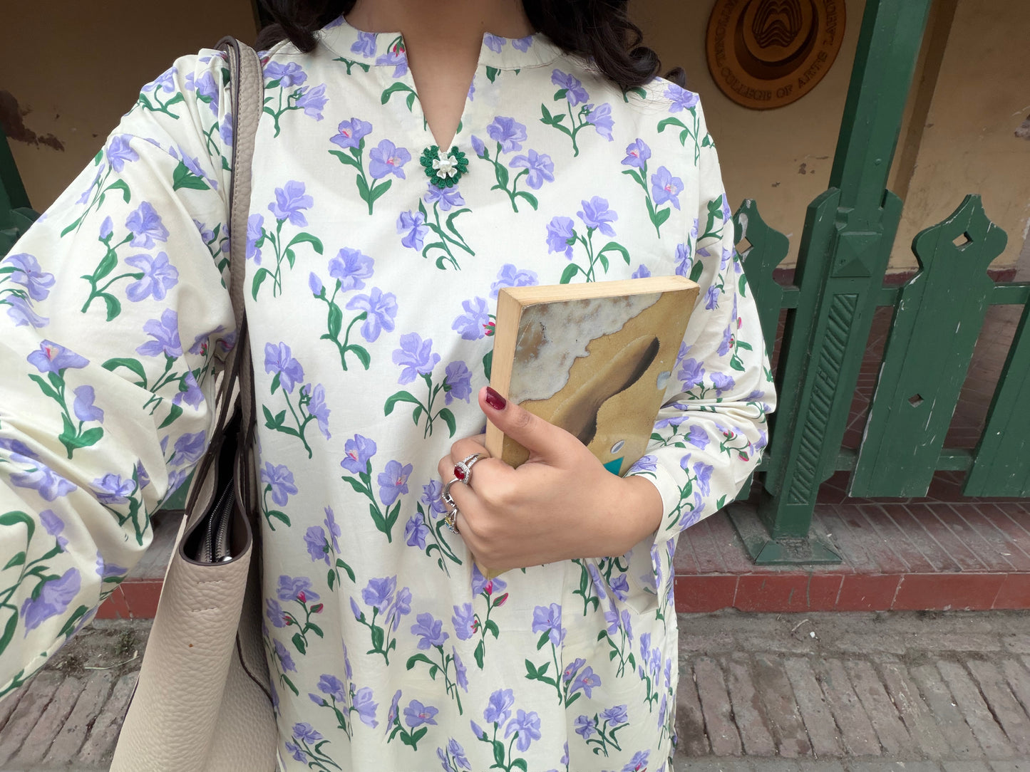 Lilaccore – Printed Lawn Co-Ord Set